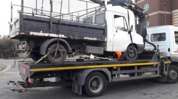 Enforcement operation at Hertford Road, Barking